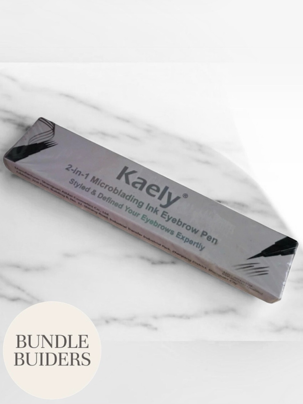 $6 Add-On | 2-in-1 Microblading Ink Eyebrow Pen - Brown